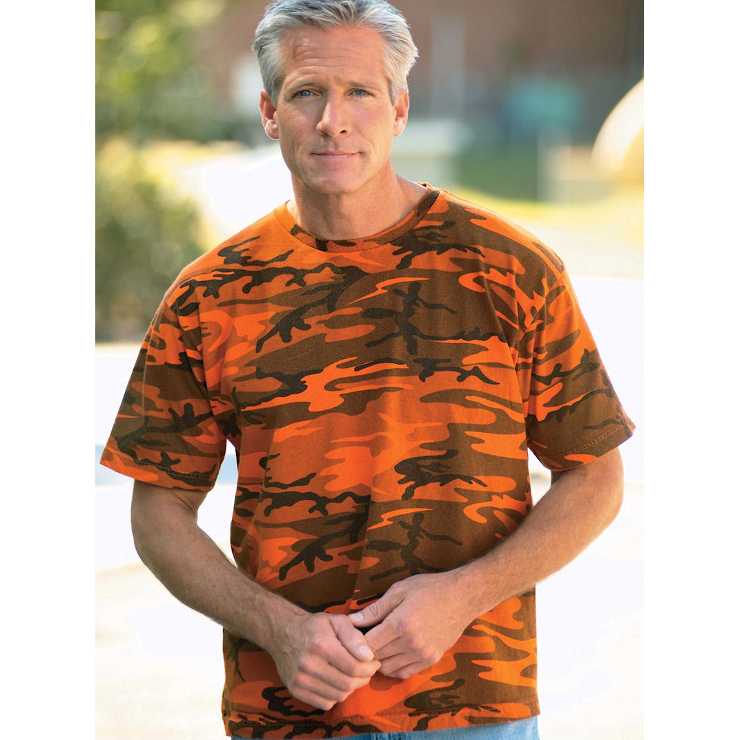 ASQUITH /& FOX MEN/'S CAMO POLO SHIRT CAMOUFLAGE ARMY PRINT CASUAL STYLE COTTON